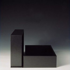 Design doos open zwart